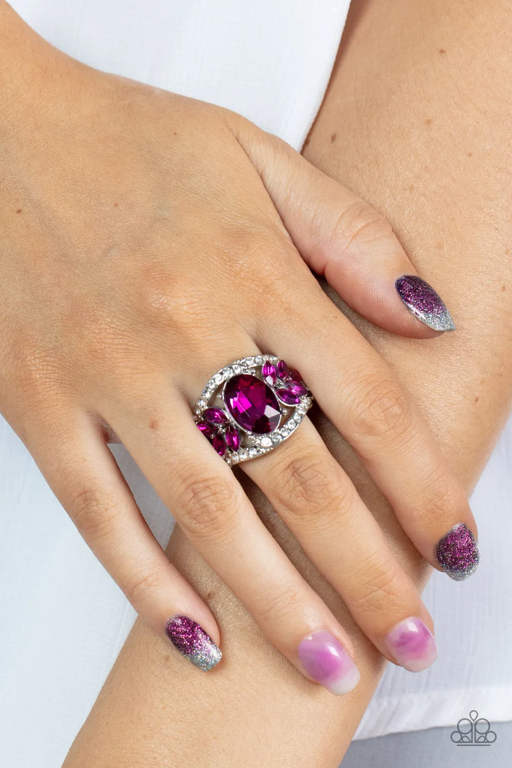 Paparazzi Cosmic Clique Pink Ring