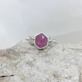 Pink Ruby Candy Ring