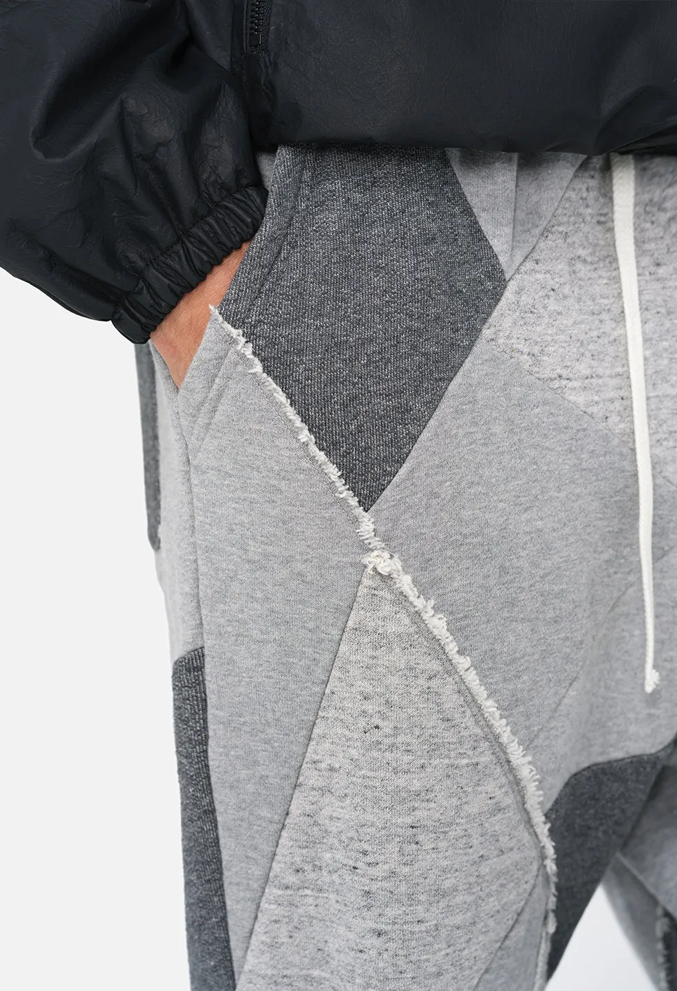 Quilted Sweats / Heather Grey