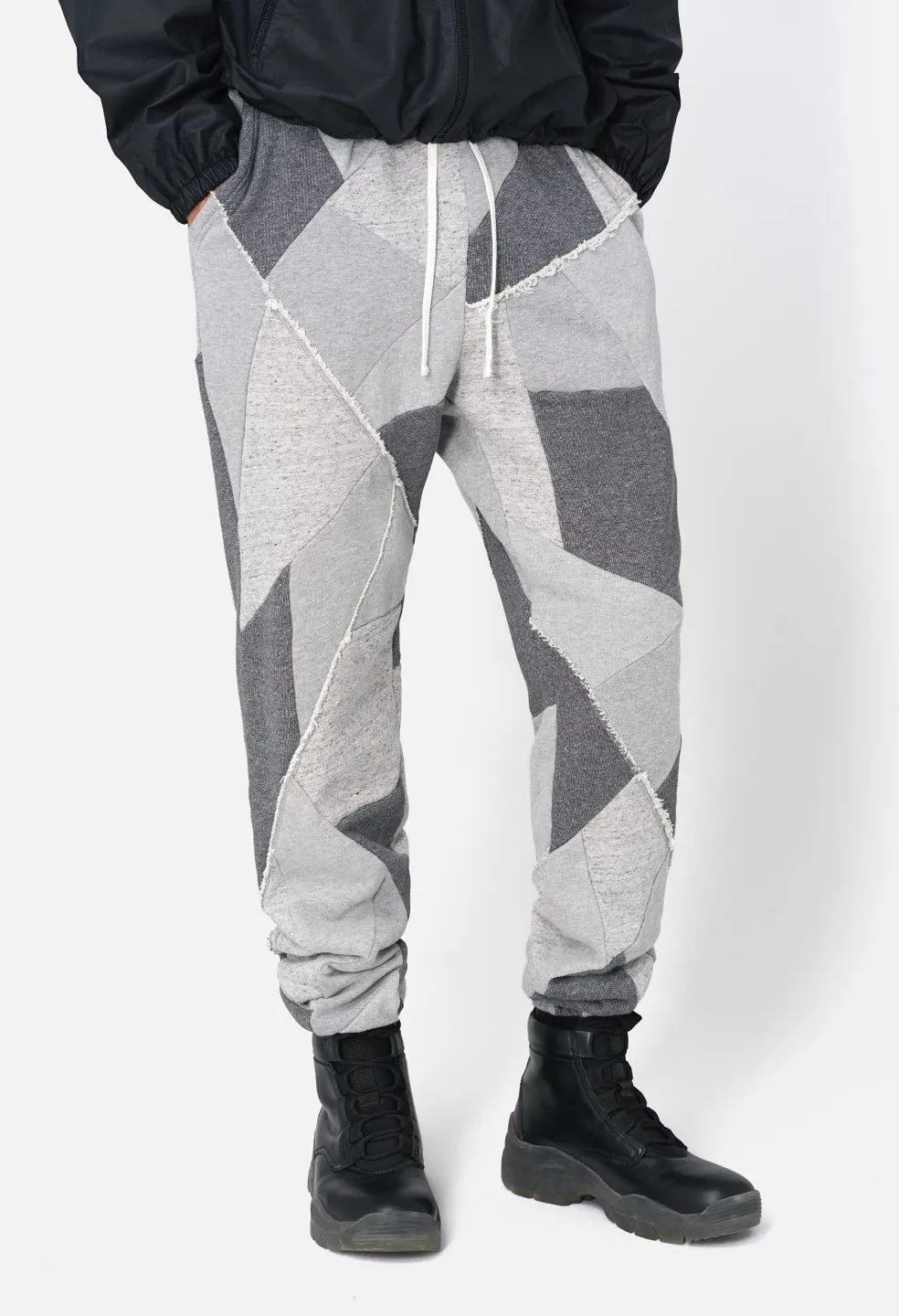 Quilted Sweats / Heather Grey