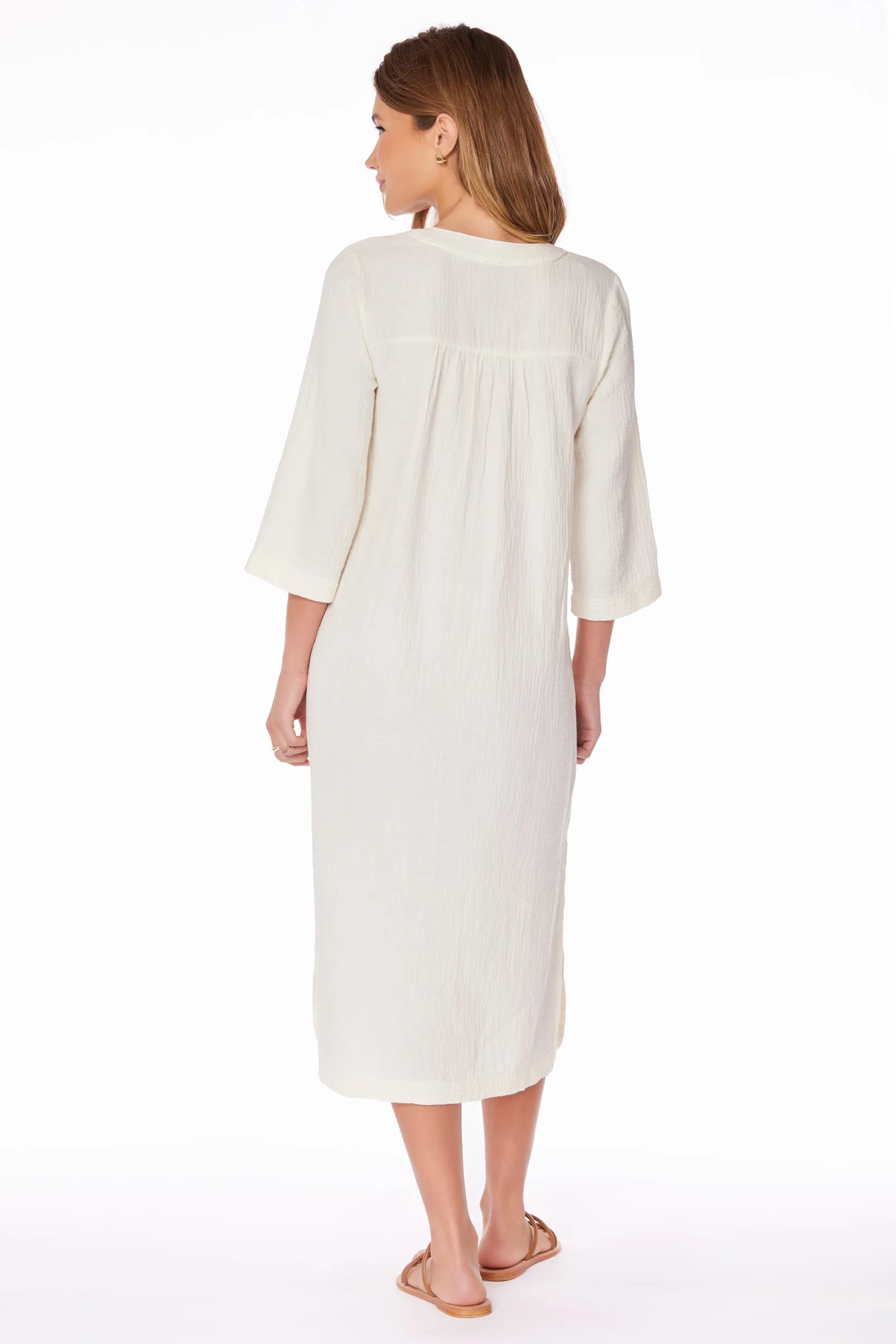 RAW EDGE MIDI CAFTAN