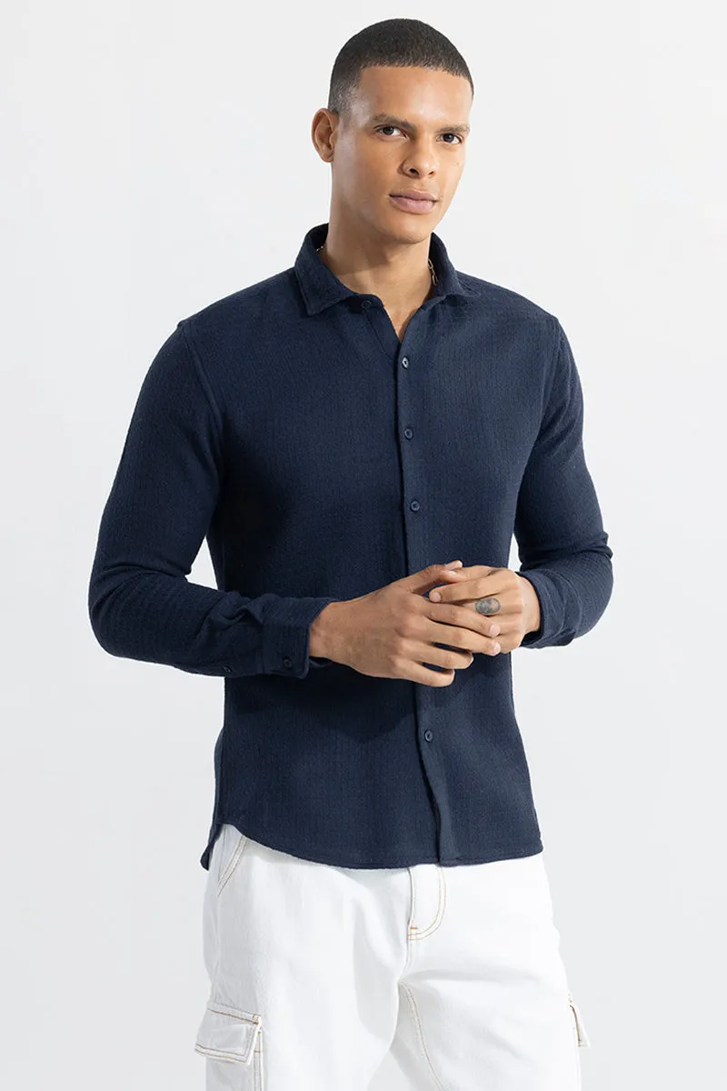 RelaxKnit Navy Shirt