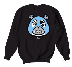 Retro 9 University Blue ST Bear Sweater