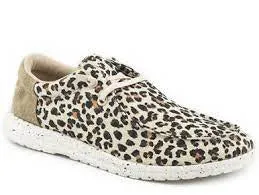 Roper Womens Hang Loose Leopard/Tan