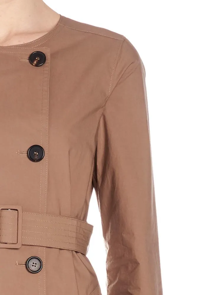 'S Max Mara Bird Belted Trench Coat