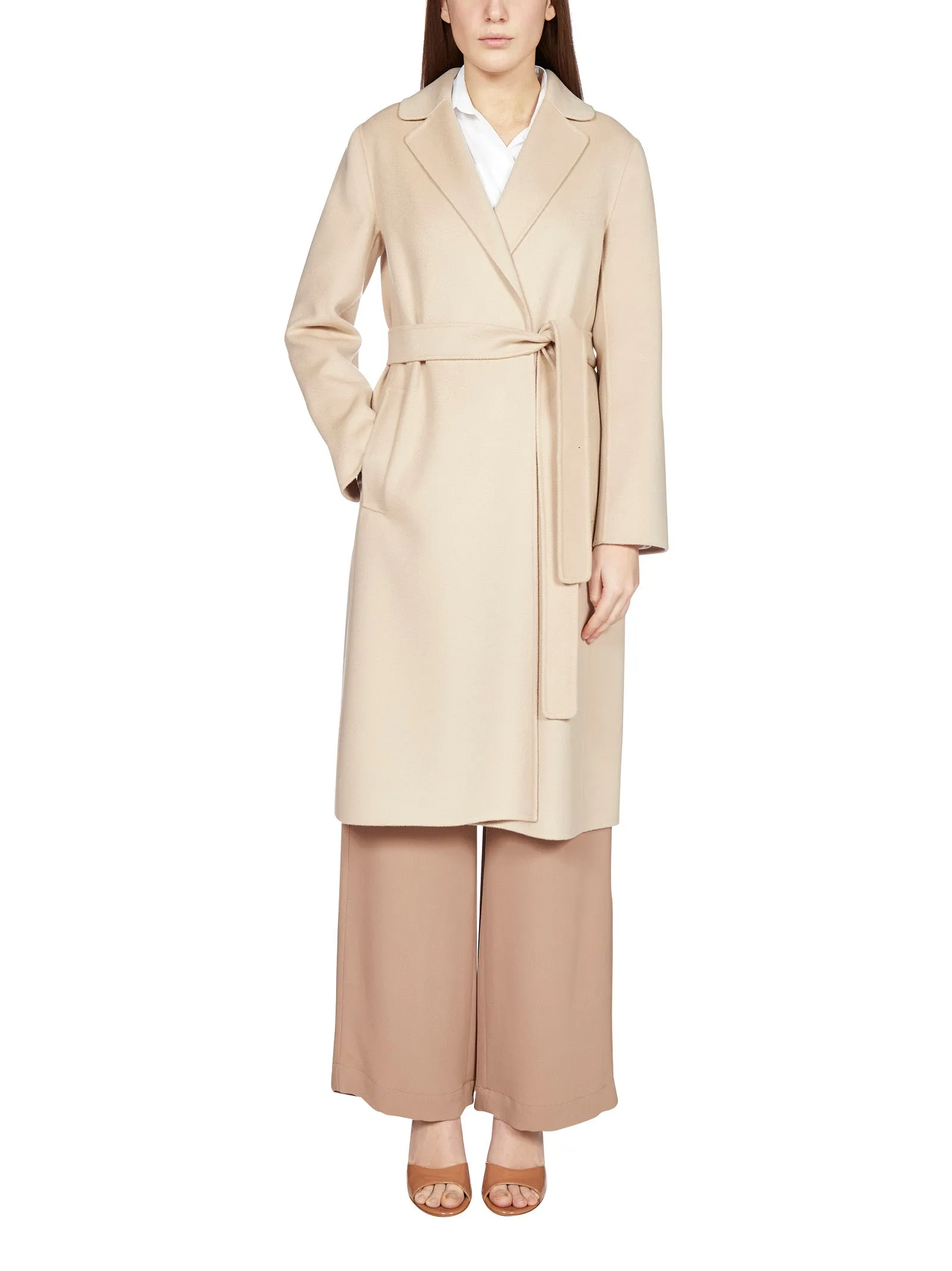 'S Max Mara Pauline Belted Wrap Coat