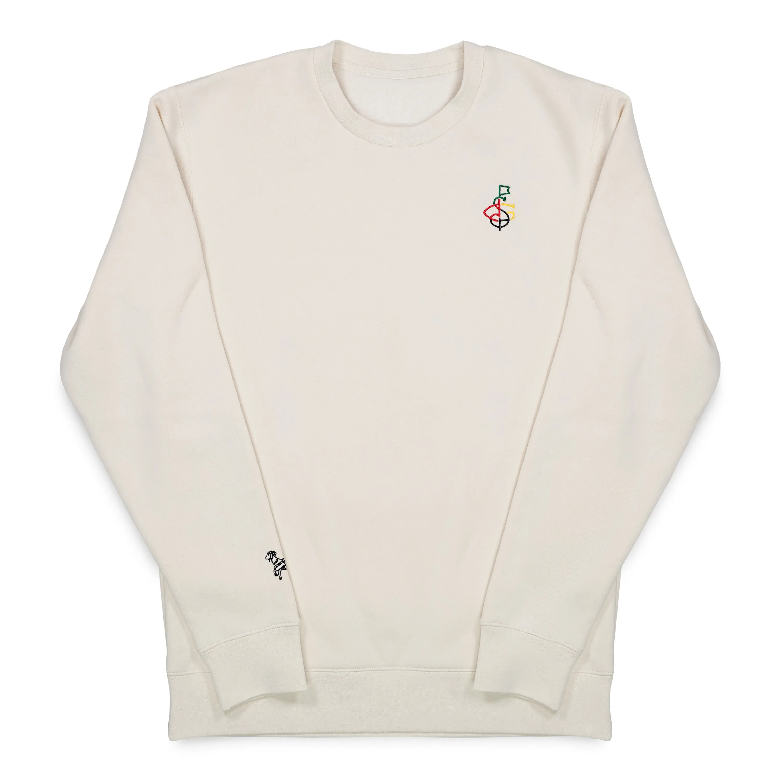 SG Flag Crew Neck - Cream