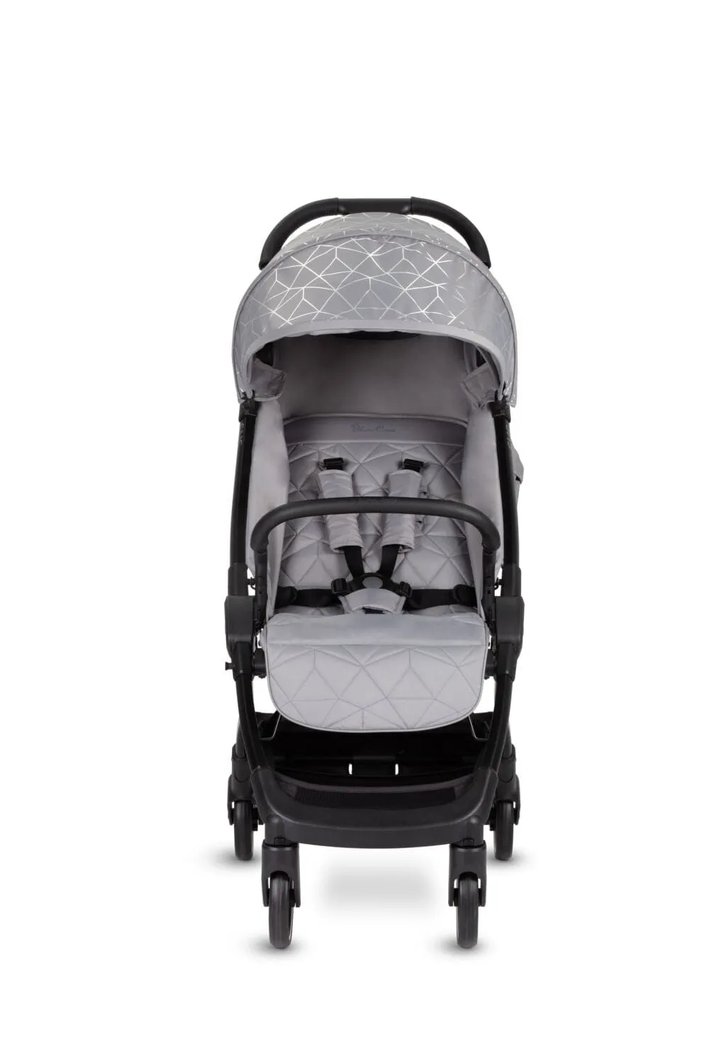 Silver Cross Clic Stroller with Raincover - Grey