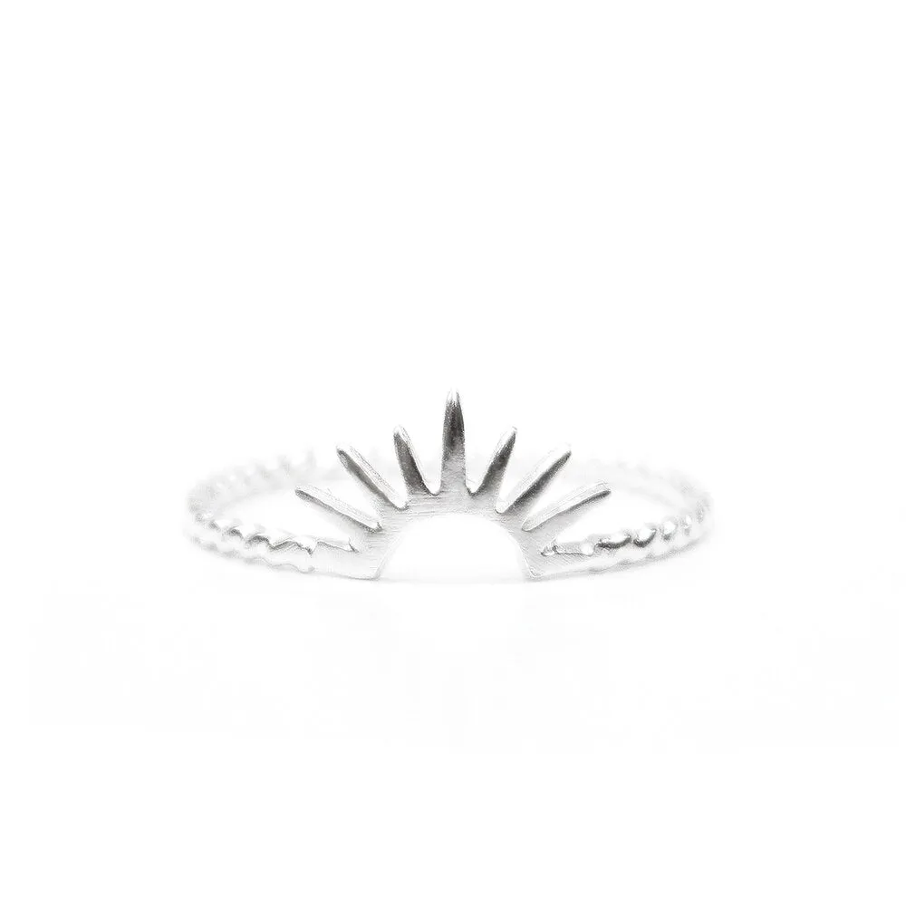 Silver Nazar Ring