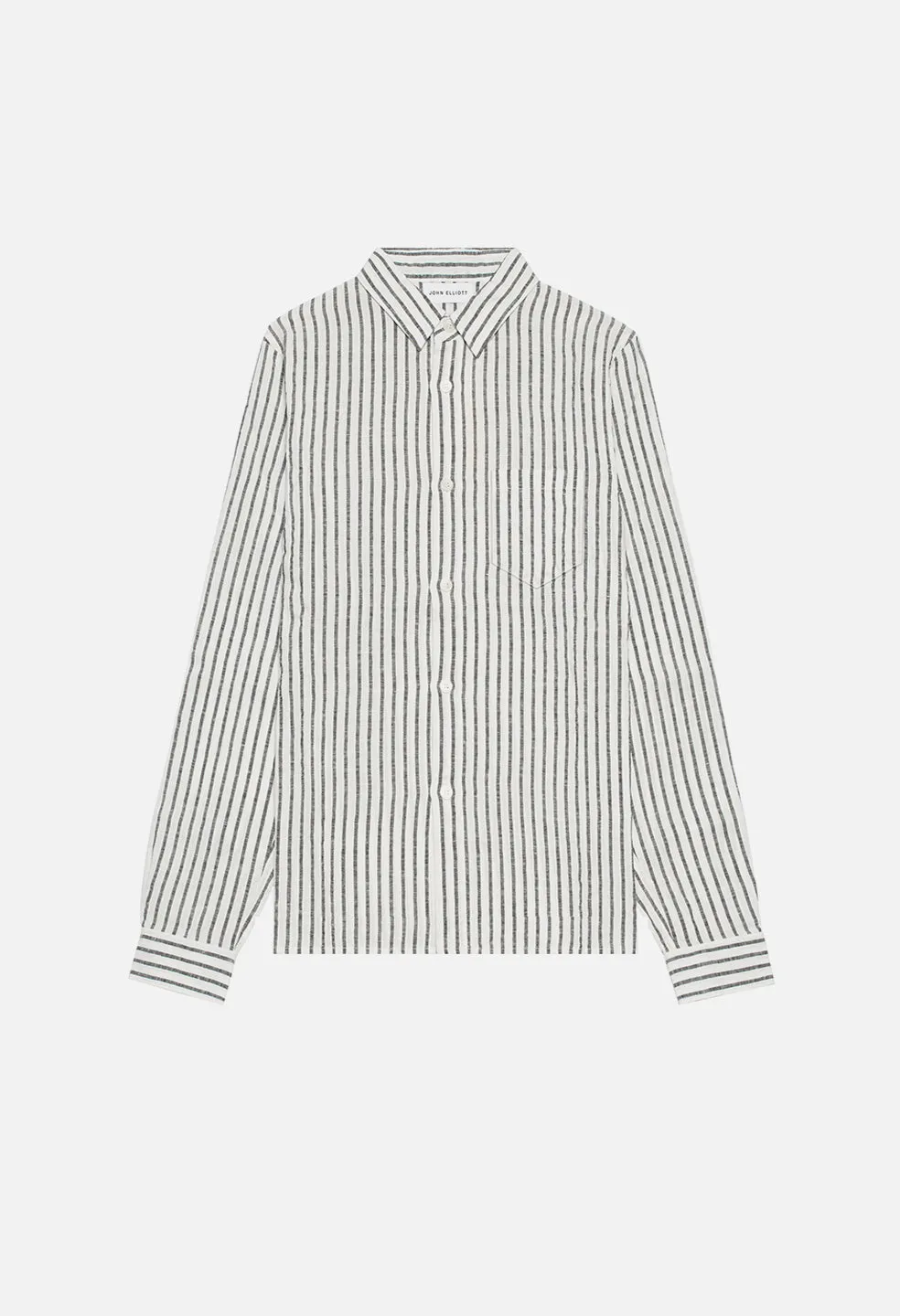 Sly Linen Straight Hem / Black Stripe