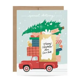 Special Delivery Christmas Card