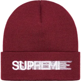 Supreme Motion beanie (Burgundy)