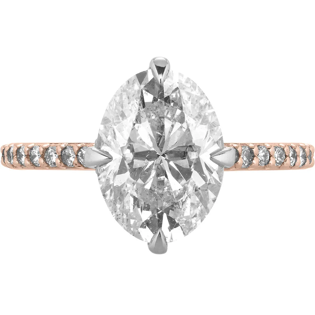 The Pavé Compass | Oval