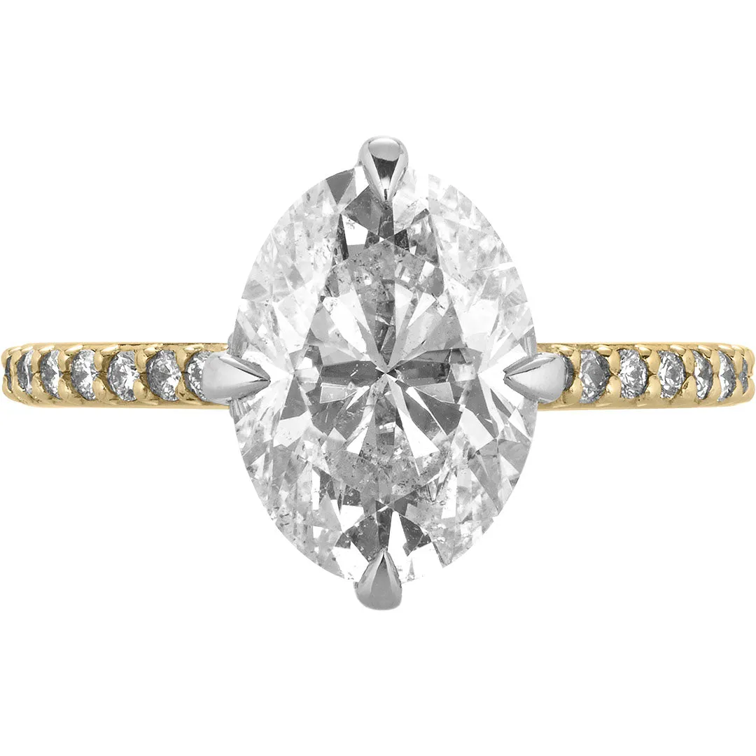 The Pavé Compass | Oval