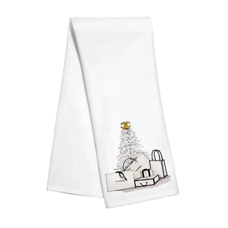 TOSS DESIGNS | White Christmas Kitchen Towel