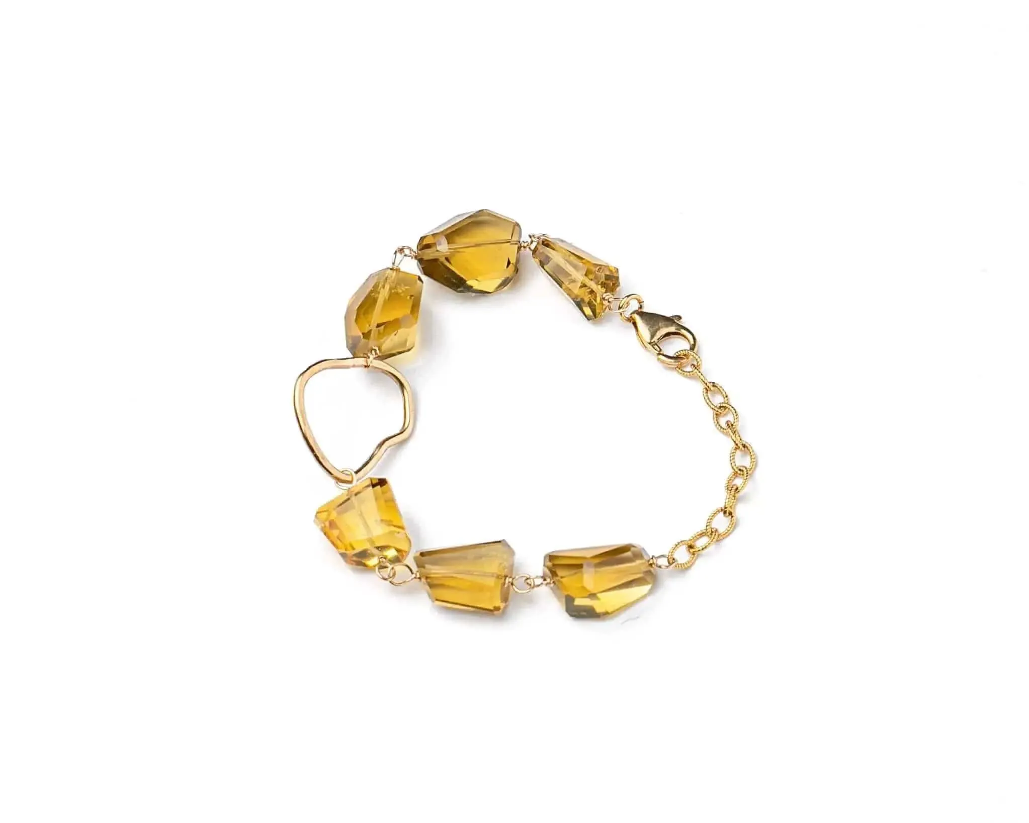 Whiskey Quartz 14K GF Vermeil Drops