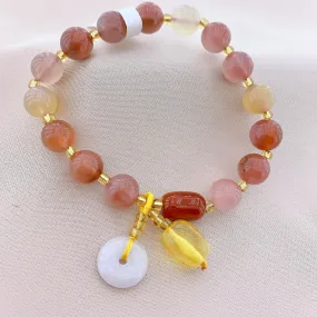 Women's Fashion Beads Gemstone Bracelet