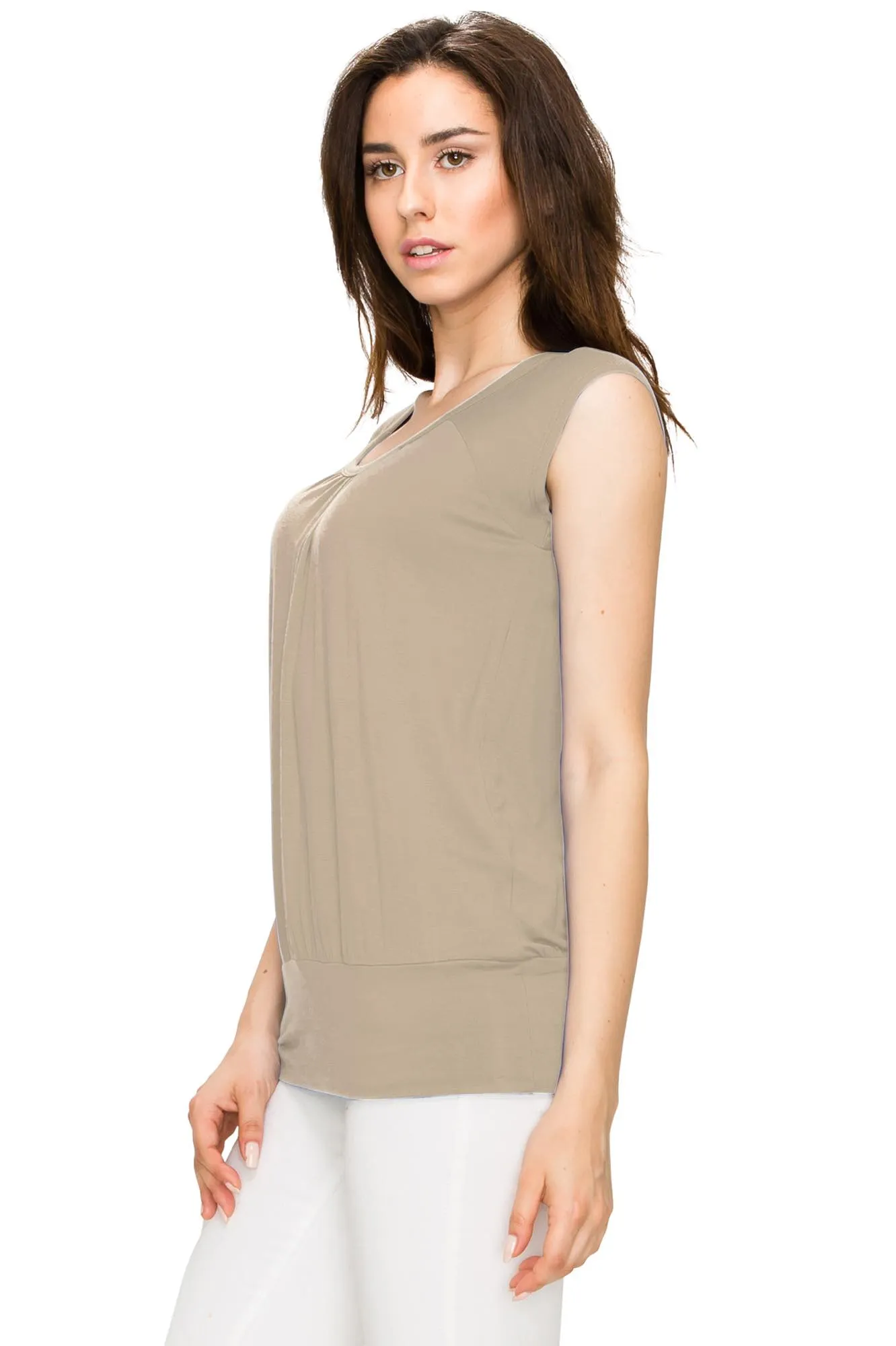 Women's Scoop Neck Short Sleeve Top