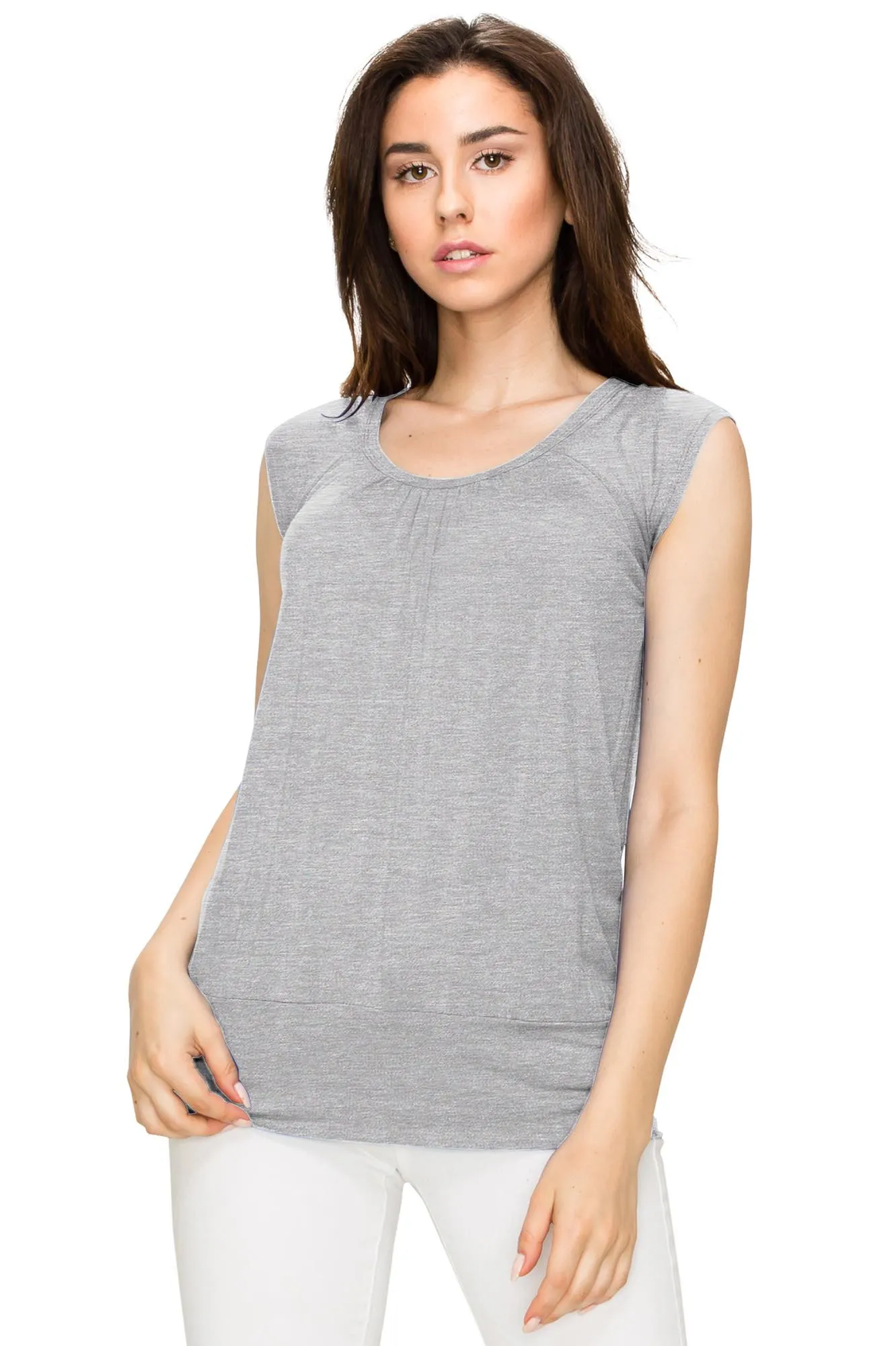 Women's Scoop Neck Short Sleeve Top