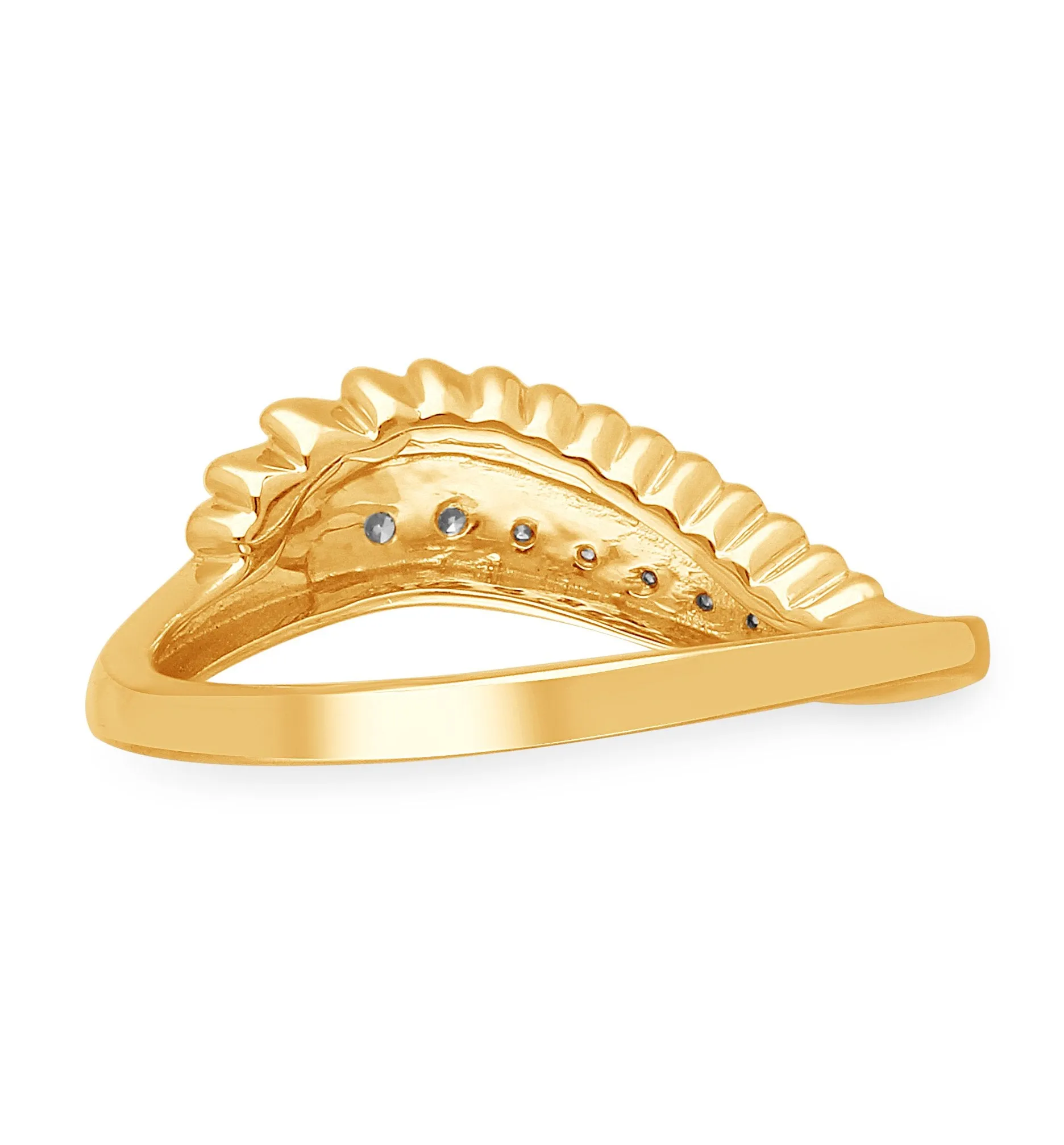 Yellow Gold Diamond Griffiness Ring