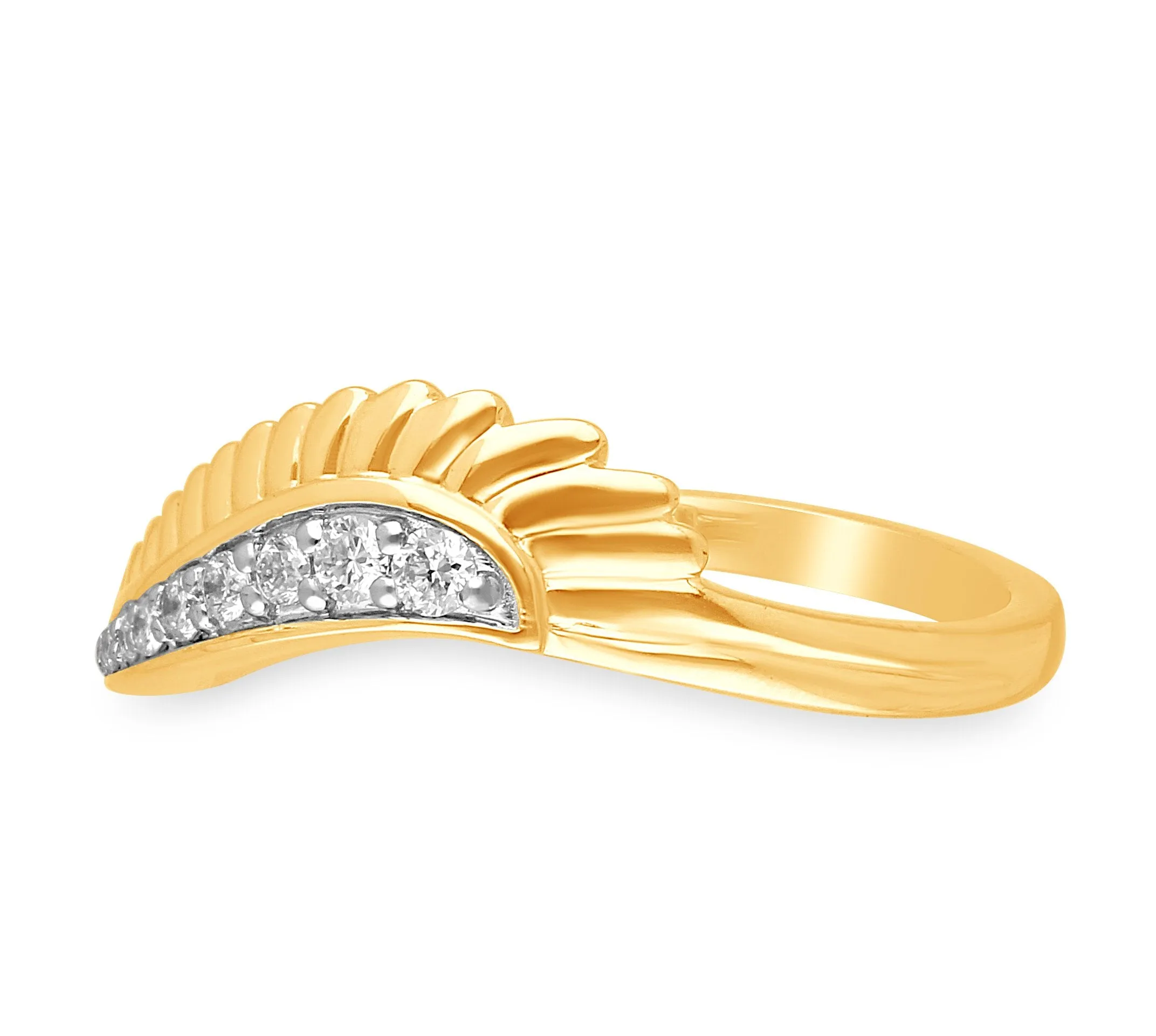 Yellow Gold Diamond Griffiness Ring